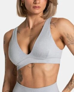 Timeless Pro Triangle BH - Hellgrau -Teveo Geschaft TEVEO Timeless Pro Triangel Bh Hellgrau 3537