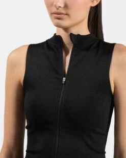 Timeless Pro Zip Tank Schwarz - Elegantes Damen Shaping Top 10 Timeless Pro Zip Tank Schwarz - Elegantes Damen Shaping Top -Teveo Geschaft TEVEO Timeless Pro Zip Tank Schwarz 2745