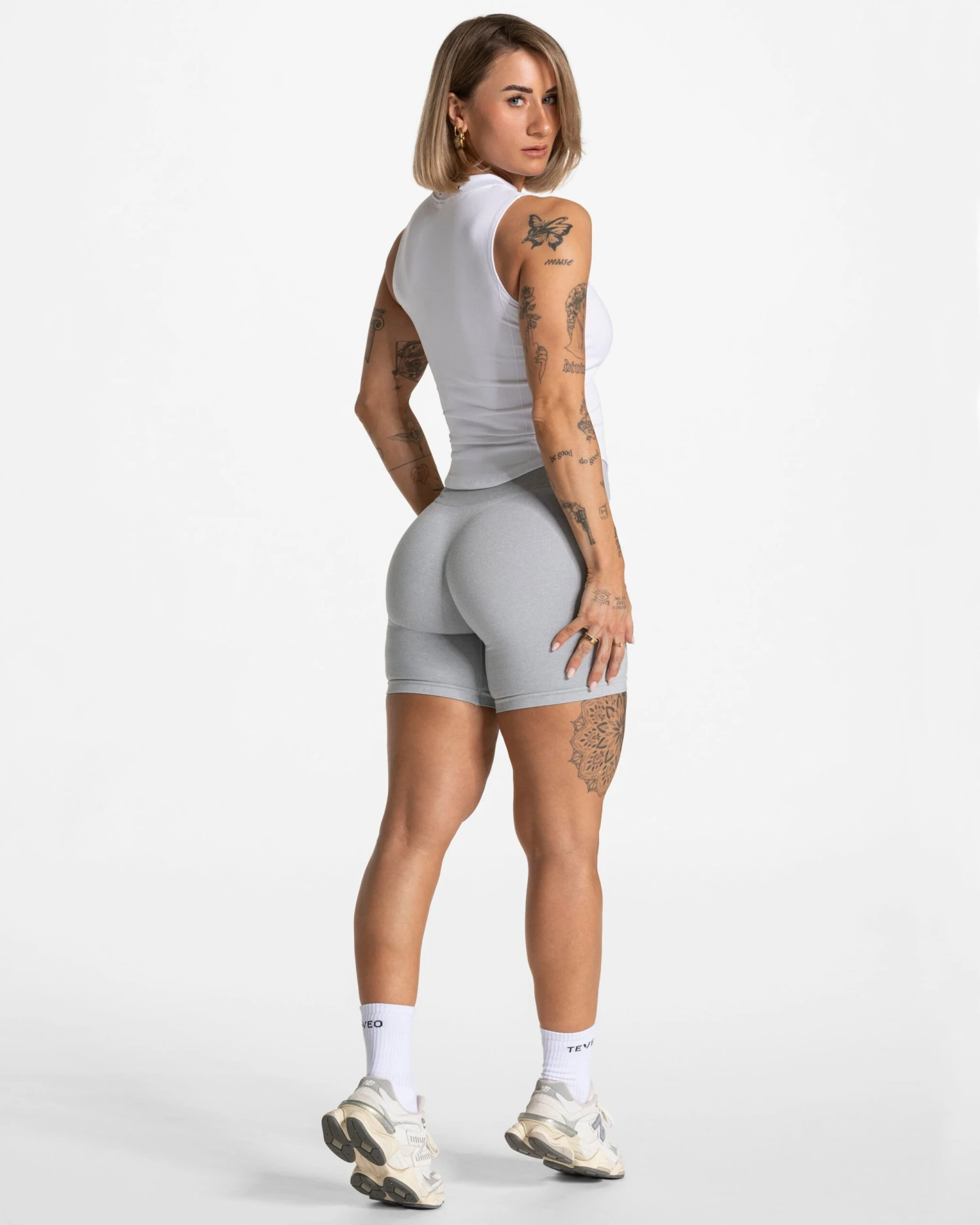 Timeless Pro Short "Hellgrau" 7 Timeless Pro Short "Hellgrau" – Bild 5