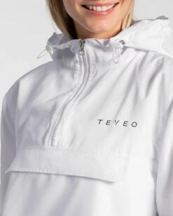 Professional White Statement Windbreaker for Outdoor Fitness 10 Professional White Statement Windbreaker for Outdoor Fitness -Teveo Geschaft TEVEO Windbraker weiss 8738 2