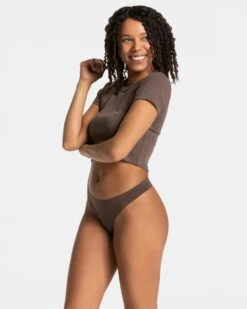 TEVEO Seamless Padded Tanga 5-Pack - Kaffee - No-Show Performance Underwear -Teveo Geschaft Tanga kaffee 1871 4a5b2635 aaa8 495b 9ad3 f99d5a32b9e8