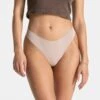 TEVEO Seamless Padded Tanga (2er) "Oat" -Teveo Geschaft Tanga oat 2345