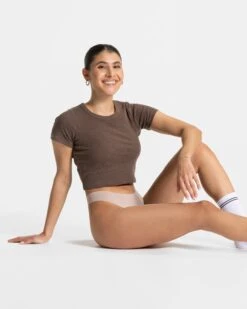 TEVEO Seamless Padded Tanga 5er Pack - Oat - Unsichtbarer Halt & Cameltoe-Schutz 10 TEVEO Seamless Padded Tanga 5er Pack - Oat - Unsichtbarer Halt & Cameltoe-Schutz -Teveo Geschaft Tanga oat 2490 07028bac 856f 4642 a14e 959cc4facba3