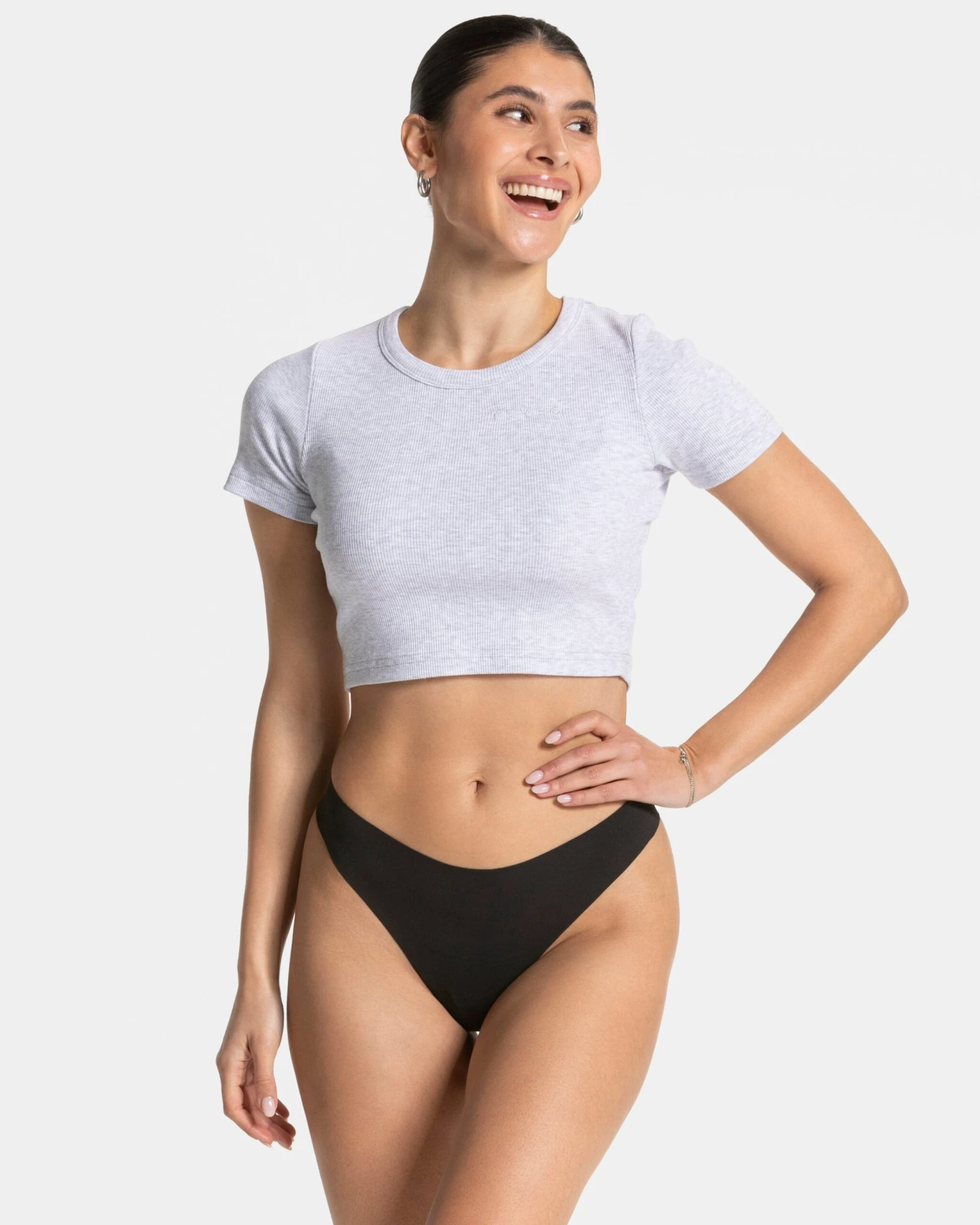 TEVEO Seamless Padded Tanga (5er Pack) - Schwarz 5 TEVEO Seamless Padded Tanga (5er Pack) - Schwarz – Bild 3