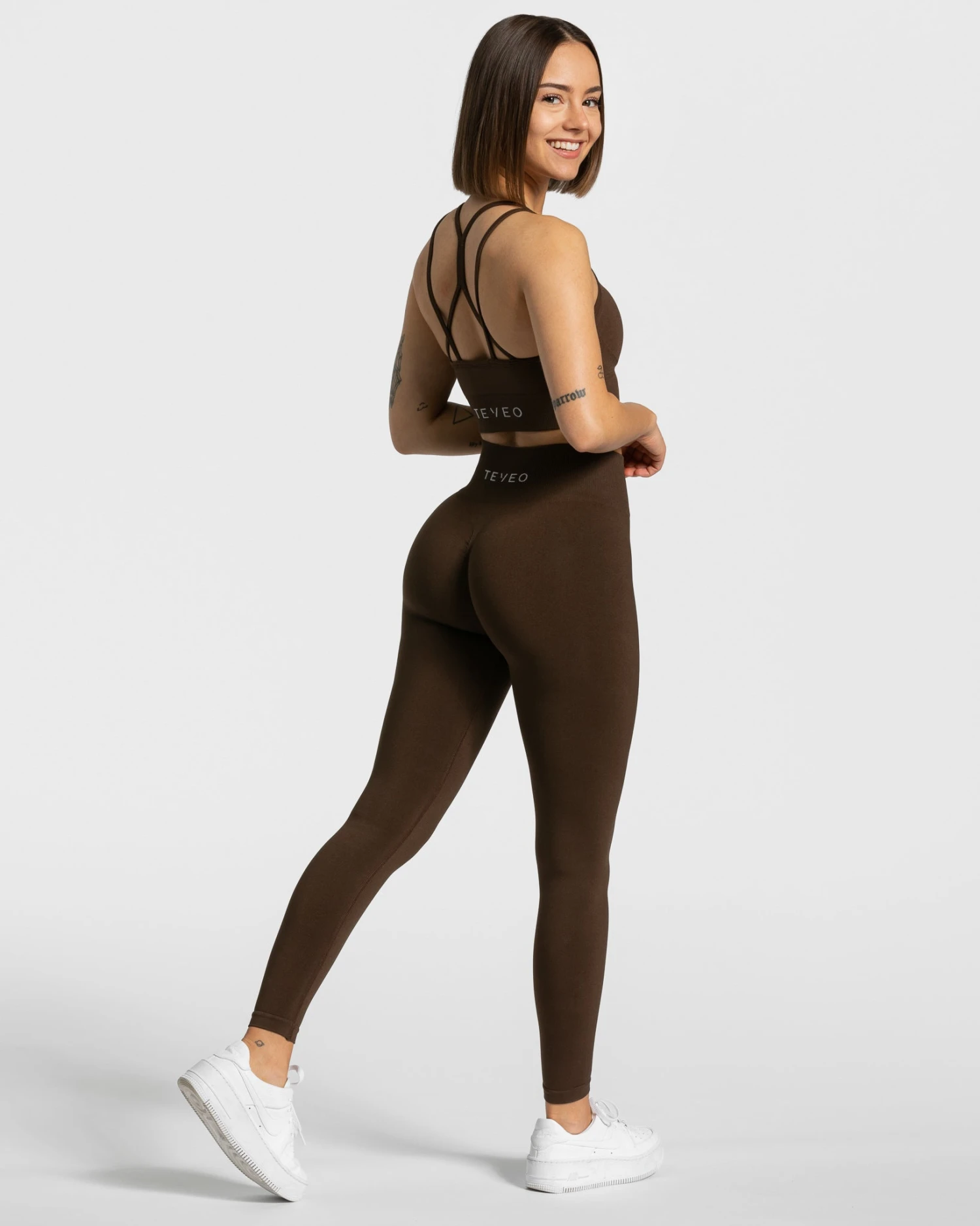 Timeless Scrunch Leggings "Dunkelbraun" 7 Timeless Scrunch Leggings "Dunkelbraun" – Bild 5