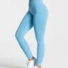 Classy Leggings "Babyblau" 1 Classy Leggings "Babyblau" -Teveo Geschaft classy seamless leggings babyblau 394321