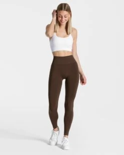 Classy Leggings "Dunkelbraun" 9 Classy Leggings "Dunkelbraun" -Teveo Geschaft classy seamless leggings dunkelbraun 987726