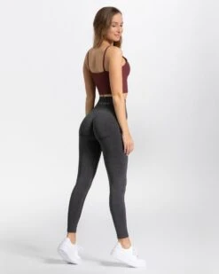 Classy Leggings "Dunkelgrau" -Teveo Geschaft classy seamless leggings dunkelgrau 320908