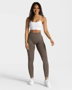 Classy Leggings "Taupe" 9 Classy Leggings "Taupe" -Teveo Geschaft classy seamless leggings taupe 581378