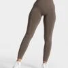 Classy Leggings "Taupe" 1 Classy Leggings "Taupe" -Teveo Geschaft classy seamless leggings taupe 964287