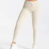 Ribbed Leggings "Ivory" 2 Ribbed Leggings "Ivory" -Teveo Geschaft ribbed leggings ivory 948944