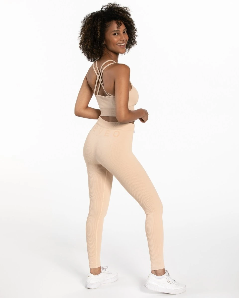 Ribbed Leggings "Nude" 5 Ribbed Leggings "Nude" – Bild 3