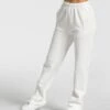 Sassy Slit Jogger "Off White"