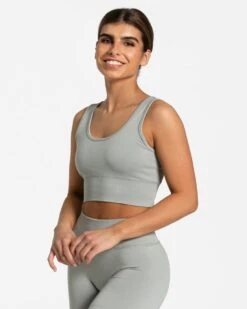 Sport BH Grau Damen - Sensation Fitness Bra mit Starkem Halt