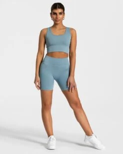 Sport BH Stahlblau - Sensation Fitness-Bra mit Starkem Halt & Komfort -Teveo Geschaft sensation bh stahlblau 797641