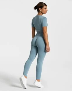 Sensation Leggings "Stahlblau" 11 Sensation Leggings "Stahlblau" -Teveo Geschaft sensation leggings stahlblau 174097