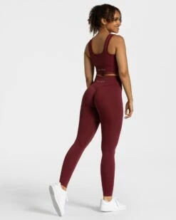 Sensation Leggings "Weinrot" 11 Sensation Leggings "Weinrot" -Teveo Geschaft sensation leggings weinrot 354748