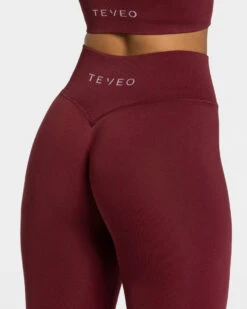 Sensation Leggings "Weinrot" 10 Sensation Leggings "Weinrot" -Teveo Geschaft sensation leggings weinrot 630350