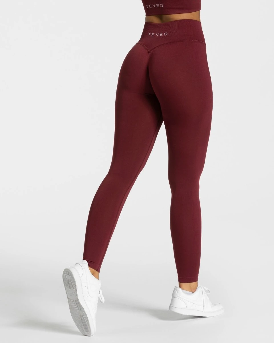 Sensation Leggings "Weinrot" 4 Sensation Leggings "Weinrot" – Bild 2