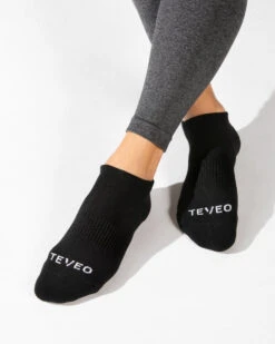TEVEO Active Socken (2er-Pack) - Schwarz