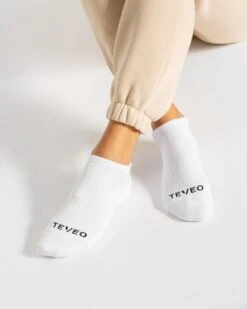 TEVEO Active Socken 2er-Pack – Weiß
