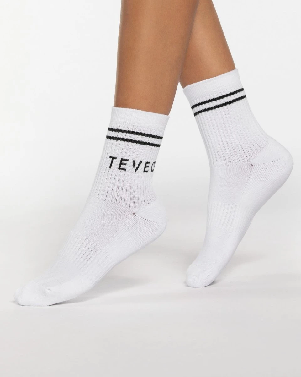 TEVEO Crew Socken (2er) "Weiß" 3 TEVEO Crew Socken (2er) "Weiß"