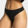 TEVEO Seamless Tanga 5er-Pack in Schwarz: Unsichtbarer Highwaist-Fit 2 TEVEO Seamless Tanga 5er-Pack in Schwarz: Unsichtbarer Highwaist-Fit -Teveo Geschaft teveo seamless tanga 5er schwarz 240969