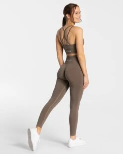 Timeless Scrunch Sport BH Taupe – Push-Up Effekt & Komfort -Teveo Geschaft timeless scrunch bh taupe 102944
