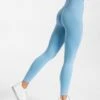 Timeless Scrunch Leggings "Babyblau" 1 Timeless Scrunch Leggings "Babyblau" -Teveo Geschaft timeless scrunch leggings babyblau 108549