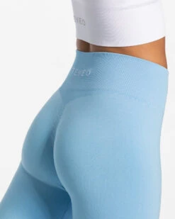 Timeless Scrunch Leggings "Babyblau" -Teveo Geschaft timeless scrunch leggings babyblau 517111
