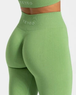 Timeless Scrunch Leggings "Olive" -Teveo Geschaft timeless scrunch leggings olive 772381