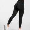 Timeless Scrunch Leggings "Schwarz" 2 Timeless Scrunch Leggings "Schwarz" -Teveo Geschaft timeless scrunch leggings schwarz 675430