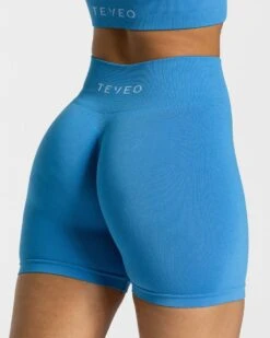 Timeless Scrunch Short "Sommerblau" -Teveo Geschaft timeless scrunch short sommerblau 794103
