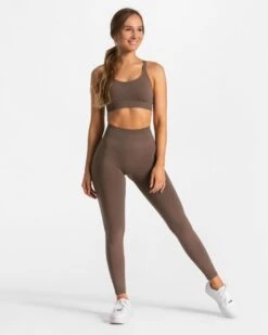 True Leggings "Braun" 9 True Leggings "Braun" -Teveo Geschaft true seamless leggings braun 566718