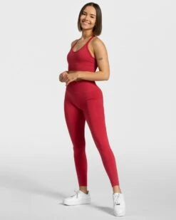 True Leggings "Rot" 9 True Leggings "Rot" -Teveo Geschaft true seamless leggings rot 533266