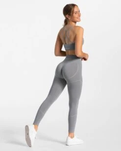 True Leggings "Stahlblau" 9 True Leggings "Stahlblau" -Teveo Geschaft true seamless leggings stahlblau 146350