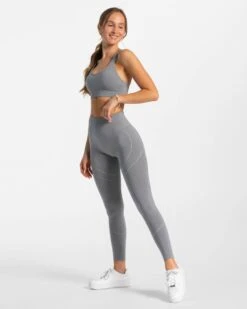 True Leggings "Stahlblau" 11 True Leggings "Stahlblau" -Teveo Geschaft true seamless leggings stahlblau 881367