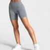 Seamless Sport-Shorts für Damen mit Push-Up Effekt in Stahlblau 1 Seamless Sport-Shorts für Damen mit Push-Up Effekt in Stahlblau -Teveo Geschaft true seamless short stahlblau 638882