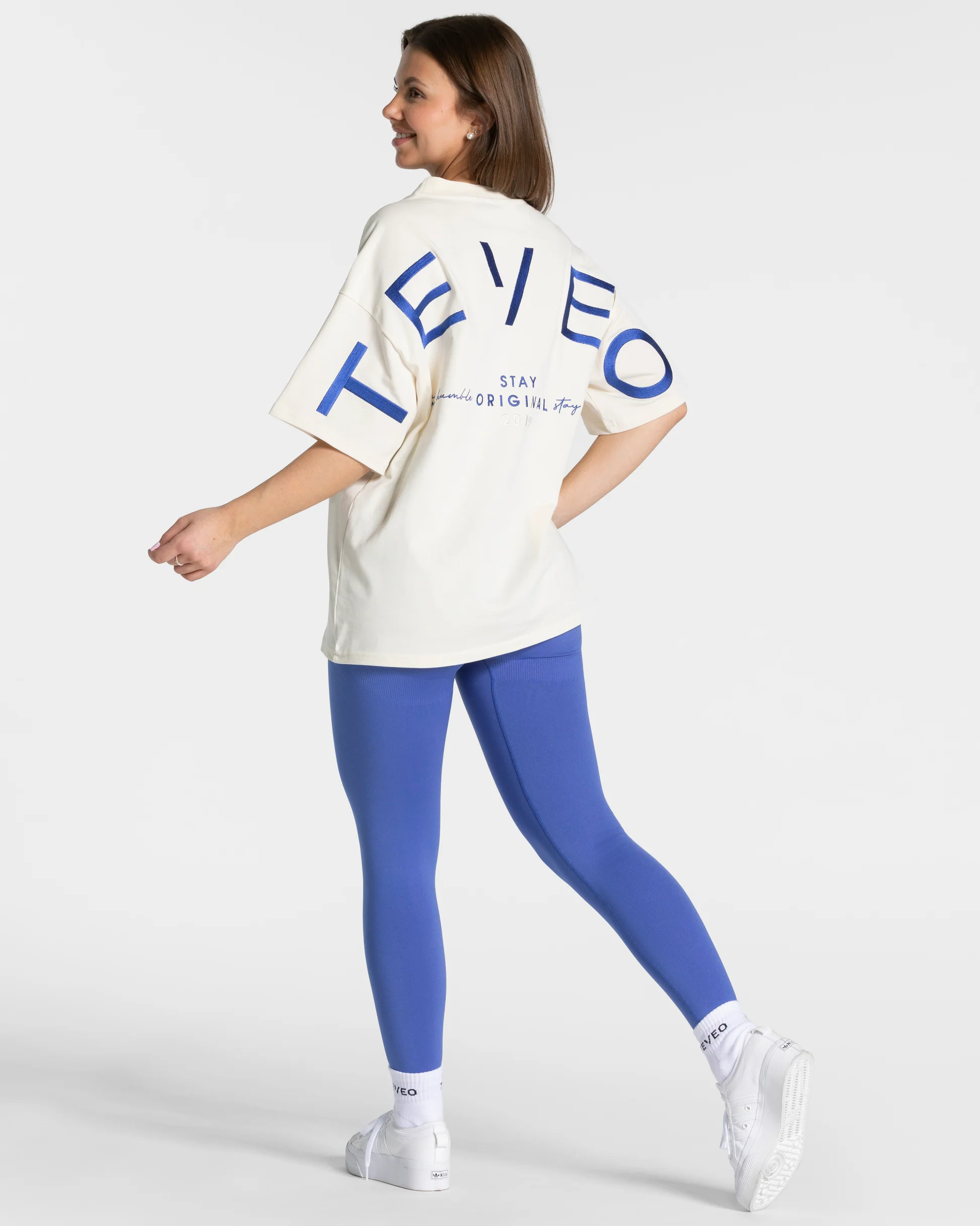 Teveo Geschaft -Teveo Geschaft Signature Tshirt Offwhite 6037